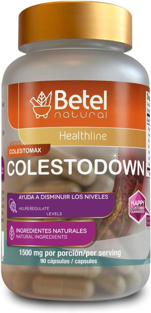 Betel Natural Colestomax Capsules Sağlıklı Cholesterol Seviyeleri - 90 Capsules
