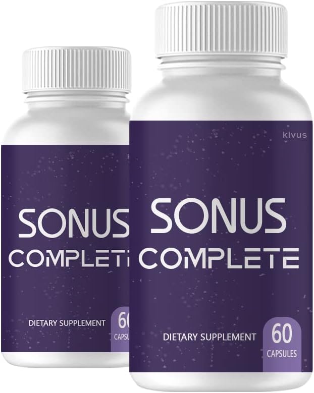 (2 Pack) Sonus Complete - Sonus Complete Εμβοές συμπλήρωμα υποστήριξης (120 Κάψουλες)