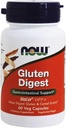 Τώρα τρόφιμα - Gluten Digest Gastro-Εντερική Υποστήριξη - 60 κάψουλες χορτοφάγων