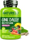 NATURELO Μια καθημερινή πολυβιταμίνη για τις γυναίκες 50+ (Δωρεάν Iron) - Υποστήριξη για την εμμηνόπαυση για τις γυναίκες άνω των 50 - ολόκληρο συμπλήρωμα διατροφής - Μη-ΓΤΟ - Χωρίς σόγια - 60 κάψουλες - 2 μήνες προσφοράς