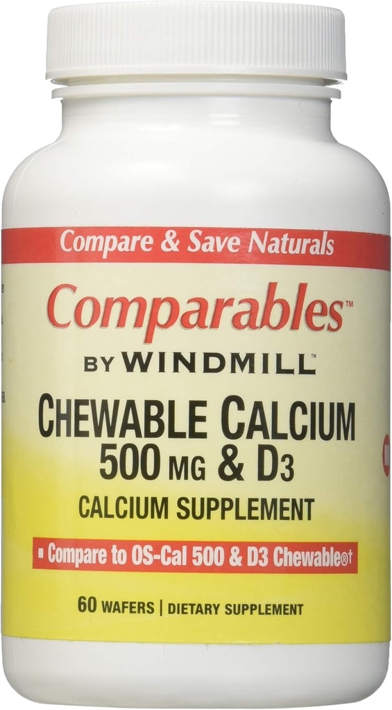 Kalsiyum 500MG TABS CHEW WMILL Boyut: 60