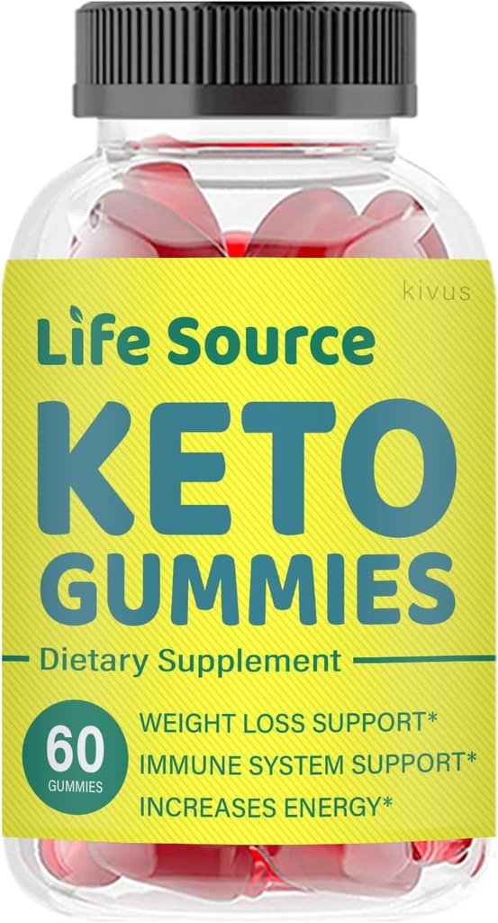 kivus Life Source Keto Gummies - Πηγή ζωής Keto Gummies (Single, 60 Gummies)