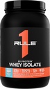 Kural 1 R1 Protein Whey Isolate - 25g protein & 6g BCAA, Workout Recovery (2 Pounds*, doğum pastası) için izolasyonlu ve Hydrolyzed Kaynaklardan Özel olarak