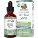 MaryRuth Organics Holy Basil Sugar Free | Tulsi Holy Basil Herbal Liquid Drops | Antioksi | Bilişsel Fonksiyonl | Digestive Support | Enerji Seviyeleri | Vegan | Non-GMO | 1 Fl Oz