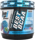 BPI Sports Best BCAA - BCAA Toz - Branşlı Zincir Amino Asitler - Kas Kurtarma - Kas Protein Synthesis - Geliştirilmiş Performans - Hydration - Blue Raspberry - 60 Hizmet - 2112 Oz