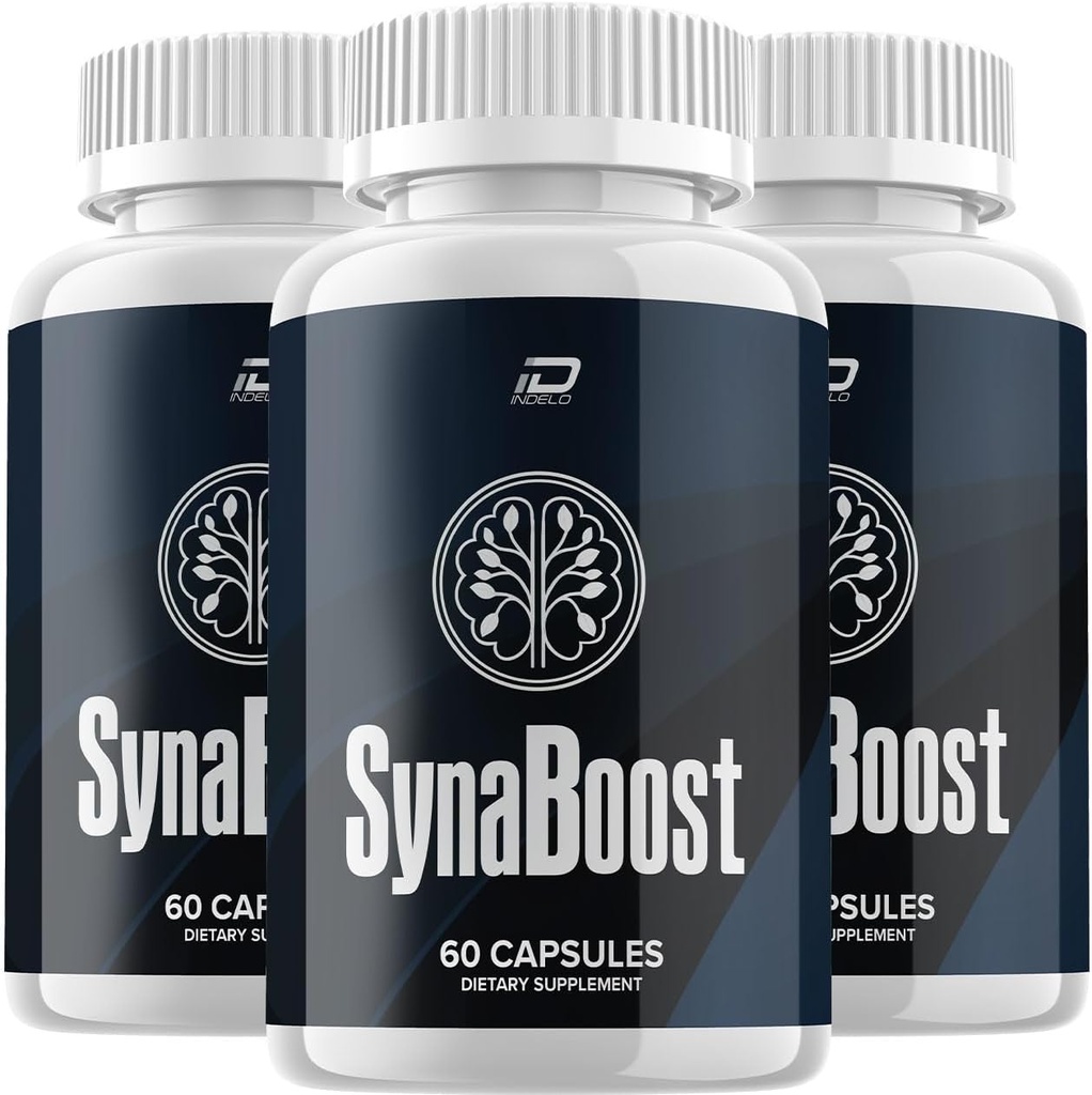 Κάψουλες Συμπληρώματος Εγκεφάλου SynaBoost – All-Natural Maximum Strength Formula for Enhanced Memory and Focus Pills, Syna Boost Support and Reviews (3 Pack – 180 Caps)