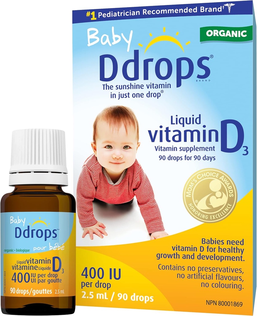 D Drops Bebek Sıvı Vitamin D (90 Drops)