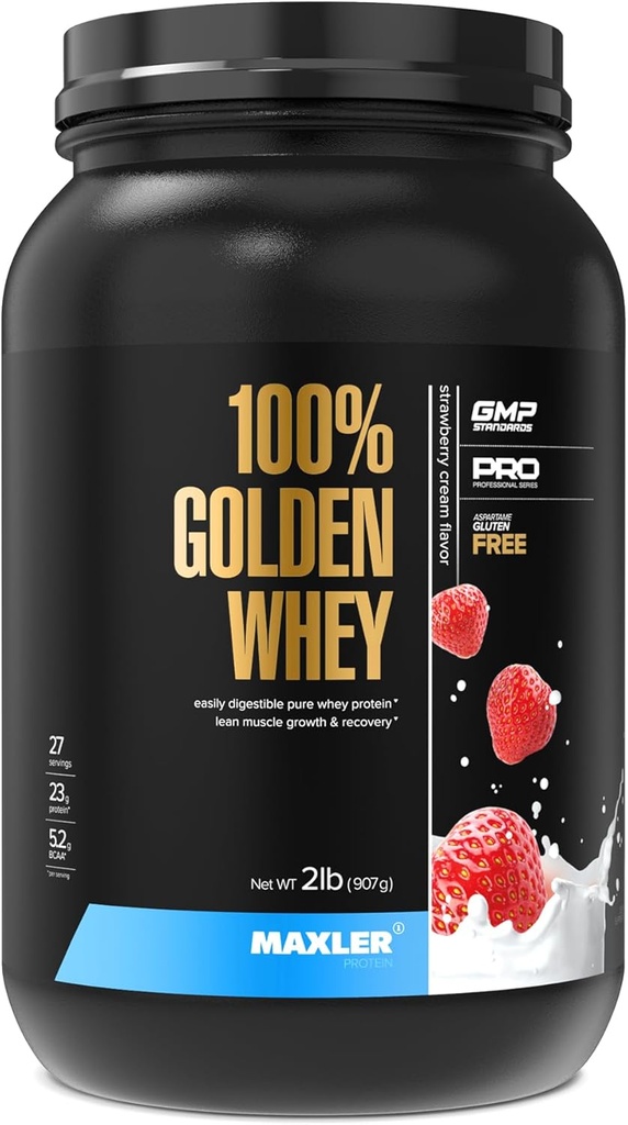 Maxler% 100 Golden Whey proteini - hizmet başına protein 23g - Pre Workout için Premium Whey Protein Tozu - Hızlı Nisorbing Whey Mekanik, Isolate & Hydrolysate