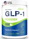 GLP-1 Supplement, GLP1 Supplements Women Natural Gut GLP 1 Toz 1500MG ABoosting Prebiyotik Mix with Akkermansia Muciniphila Probiyotik & High Fiber for Digestion, Energy, General Health, No Fillers