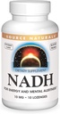 Source Naturals NADH 10mg, Ενισχύστε την ενέργεια και την ψυχική εγρήγορση - 10 δισκία