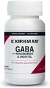 Kirkman - GABA με Νιακιναμίδη & Ινοσιτόλη - 250 Κάψουλες - Υποστηρίζει Χαλάρωση - Υποστηρίζει Ξεκούραστο Ύπνο - Υποαλλεργικό