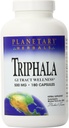 Planetary Herbals Triphala 500 mg- 180 Κάψουλες (πακέτο των 2)