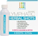 Λεμφατικό Αποστραγγιστικό Shots, Ποτό Supplment for Full Body Lymphatic Cleanse & Detox, Υποστήριξη Λεμφοίδημα, Λιποίδημα, & Lipos Δημοπρασία Recovery, Post Massage & Manual Drainage, 12 Oz Κάθε (6-Pack)