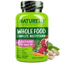 NATURELO Πολυβιταμίνη για γυναίκες 50+ (χωρίς σίδηρο) με Βιταμίνες, Ορυκτά, & Βιολογικά Εκχυλίσματα - Συμπλήρωμα για γυναίκες μετά την εμμηνόπαυση Πάνω από 50 - Χωρίς ΓΤΟ - 120 κάψουλες Vegan