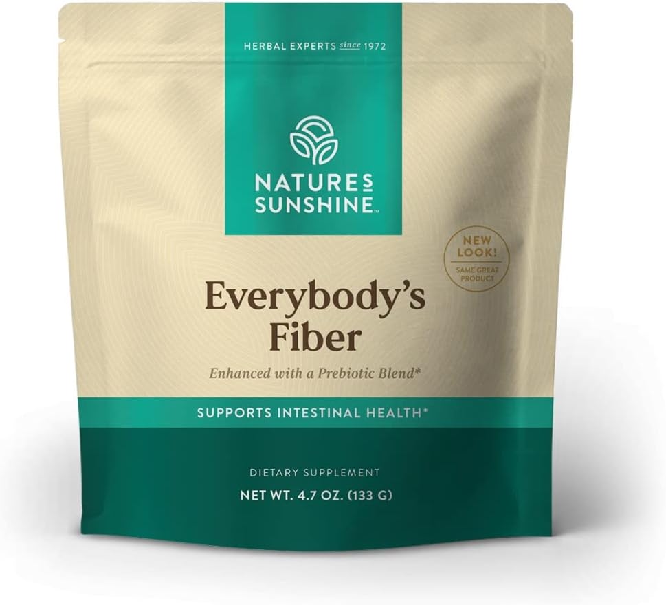 Doğalar Sunshine Herkes Fiber, 4.6 oz. | Bowel Düzenliliği, Atık Yokluğu ve Herbal Malzemeler ile Digestive Health