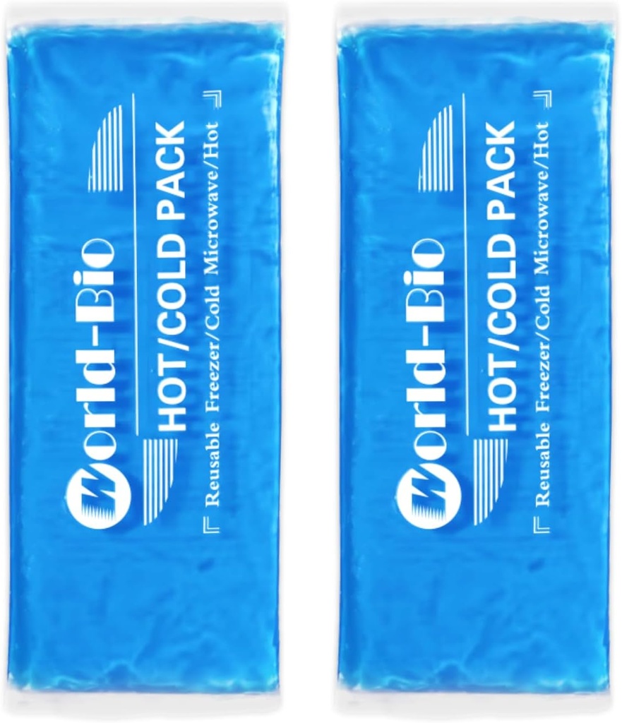 Gel Yumuşak Fiber Buz Paketleri Injuries Reusable, 2Pack-12" X 4.7", Freezer Cold Pack, Hot Cold Compress Soğutma Gel Pad for neck, Ankle, Diz, Leg, Omuzlar, Elbow, Bile, Ayaklar Ağrı Yardımı