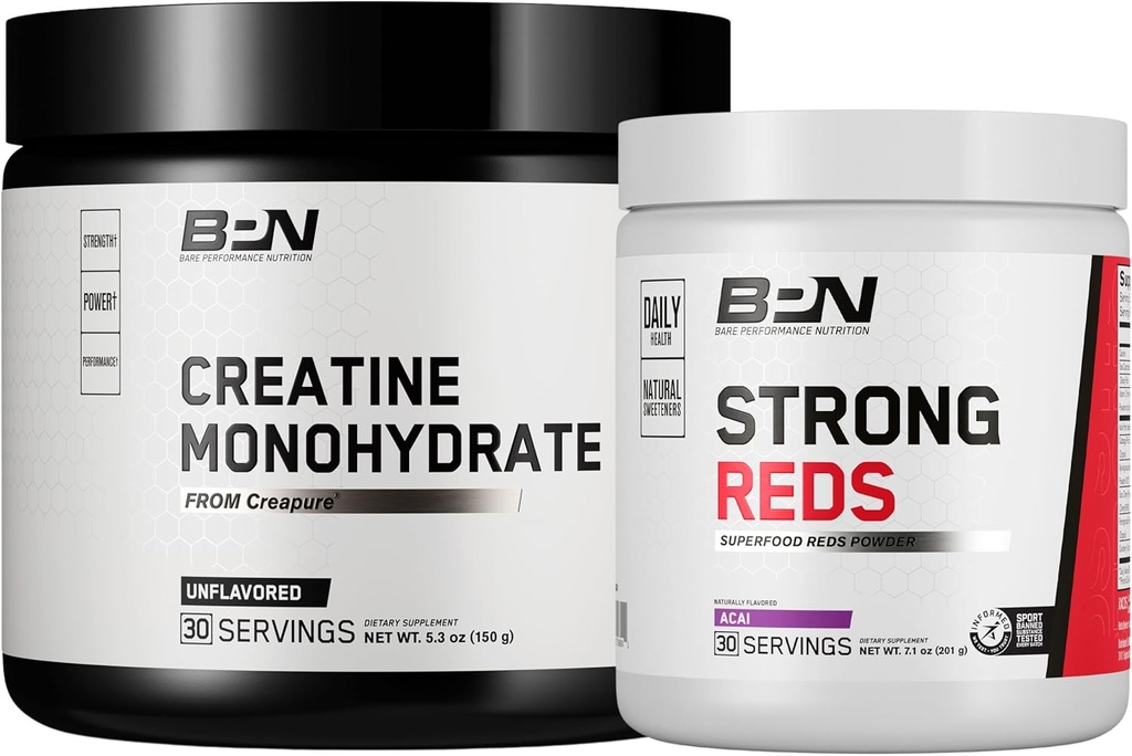 BARE PERFORMANCE NUTRITION BPNtine Monohidrat & Güçlü Reds Sche