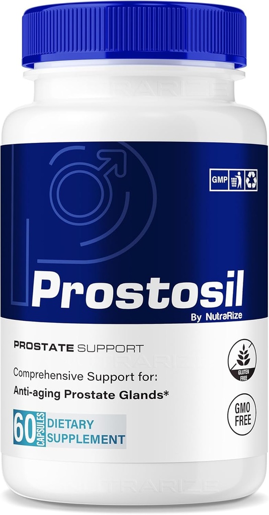 Prostosil Capsules, Prostate Health Support için Tüm Doğal Formula, Kontrol ve Genel Sağlık Için Enbal Supplement, Prosto SIL Vitamin Pills Resmi İnceleme (60 Capsules)