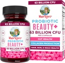 MaryRuth Organics Probiyotik Beauty Capsules | Vegan Collagen Support | Anti Aging | Gut Health | Saç Skin ve Nails Vitaminleri | Skin Care | Biotin | Non-GMO Projesi Doğrulandı | 60 Count
