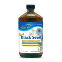 NORTH AMERICAN HERB & SPICE Black Seed Oil - 12 fl oz - Digestive & Immune Support - Contains Oreganol P73 Oregano Oil & Rosemary Oil - Non-GMO - 72 Servisler