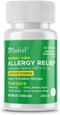 Safrel Alerji 10 mg Tabletler | Non-Drowsy 24 Saat Antihistamin Desteği Runny Nose, Sneezing, Itchy, Watery Eyes (300 Kont)