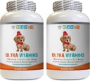 Immune Support Oil for Dogs - Dog Ultra Vitamins - Veterinian Προτεινόμενο - Immune Support - Hair Skin Eyes and Bones Support - Dog Vitamin a - 2 Bottles (180 Treats)