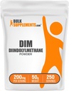 BulkSupplements.com DIM Toz - Diindolylmethane Toz, Erkekler ve Kadınlar için DIM Supplement - Unflavored & Gluten Free, 200 mg per Service, 50g (1.8 oz) (Pazar 1)