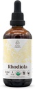 Rhodiola USDA Organik | Alkol Özgür Tür, Organik Herbal Drops, Supplement | Tincture %100 sertifikalı Organik Rhodiola (Rhodiola Rosea) 4 oz