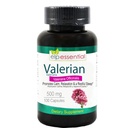 Valerian Root Capsules Organik 500 mg Herb Extract Supplement 100 Pills