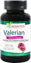 Valerian Root Capsules Organik 500 mg Herb Extract Supplement 100 Pills