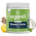 Organifi Green Juice - Organik Spirulina ile Toz Supplement, Ashwagandha ve Chlorella - Achieve Fitness Hedeflerine yardım edin ve Cortisol Seviyelerini azaltın, 30 Günlük Supply