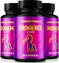(3 Pack) Erogenix κάψουλες, Ξεκλειδώστε τη μέγιστη απόδοση σας, όλα τα φυσικά συμπλήρωμα για την υποστήριξη Long-Lasting Energy και τη συνολική υγεία, επίσημη Ero Genix Κριτικές (180 κάψουλες)