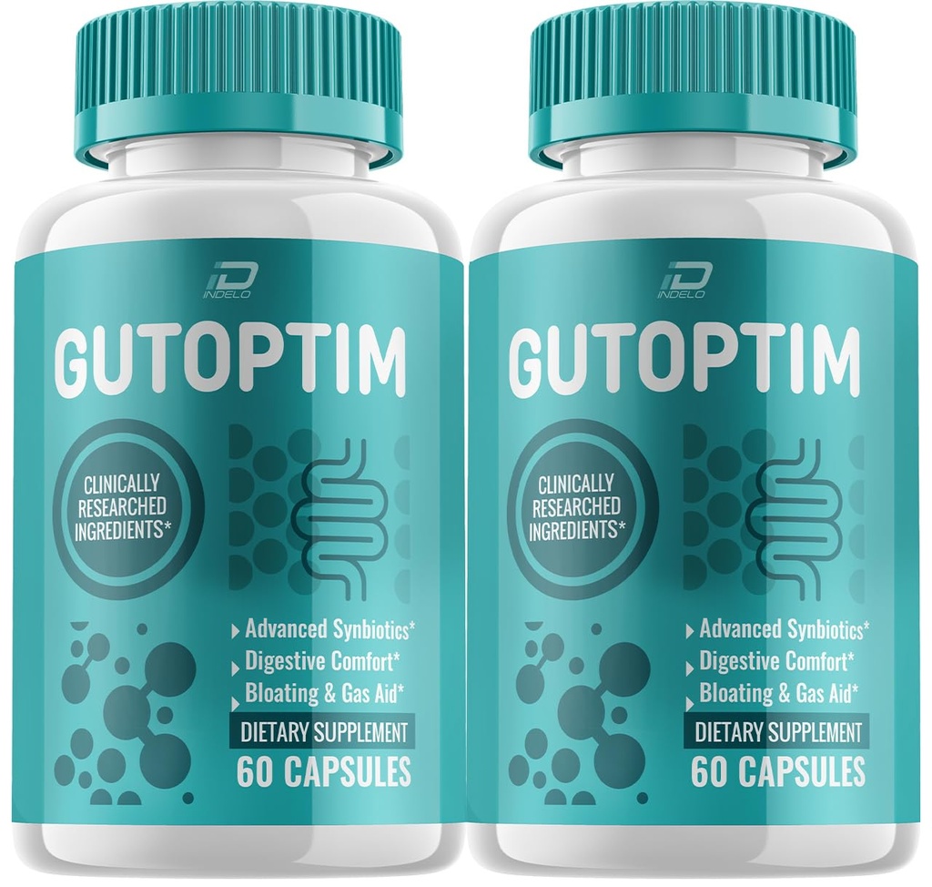 Gutoptim Advanced Probiotic Κάψουλες, Gutoptim Probiotics Υποστήριξη για Digestive χάπια υγείας, Gutoptim Κριτικές, συμπλήρωμα κόκκων και υποστήριξη Digestive (2 Pack - 120 κάψουλες)