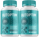 Gutoptim Advanced Probiotic Κάψουλες, Gutoptim Probiotics Υποστήριξη για Digestive χάπια υγείας, Gutoptim Κριτικές, συμπλήρωμα κόκκων και υποστήριξη Digestive (2 Pack - 120 κάψουλες)