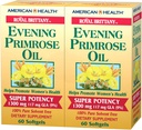 American Health Diyetary Fiber Supplements, Royal Brittany Evening Primrose Oil, Pack of 2, 60 Count