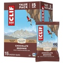 CLIF BAR - Enerji Protein Barları - Chocolate Brownie - Organik Oats ile Yapıldı - Enerji Barlar - Non-GMO - (15 Pack)
