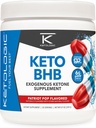 Ketologic KetoB (Patriot Pop Flavor) 30 Hizmet - GoBHB, Beta-Hydroxybutyrate Salts