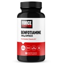 FORCE FACTOR Benfotiamine Plus Thiamin Supplement, Fat ► B1 for High Abors, Non-GMO, Vegan, 90 Sebze Kapsülleri