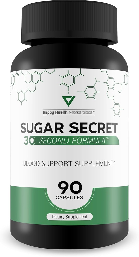 Sugar Secret 30 Second Formula - En İyi Kan Sağlığı Supplement - Blood Balance Health Blood Health - Blood Support Supplement - Blood Health Support - Berberine Blood Support