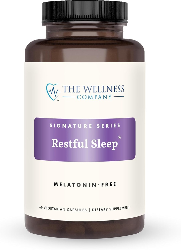 The Wellness Company Ξεκούραστος ύπνος - Melatonin-Free, Deep Sleep, REM Support, Non-Habit Forming - Kava, Rafuma Leaf, Ashwagandha & Valerian Root 