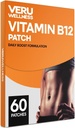Veru Wellness B12 Energy Patch, Natural Patch B12, Garcinia - Self Prestige Time release Patch (60 Days)