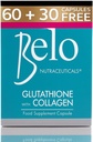Belo Essentials Glutathione + Collagen Skin Whitening Capsules 60 Capsules Ekstra Büyük Boyut