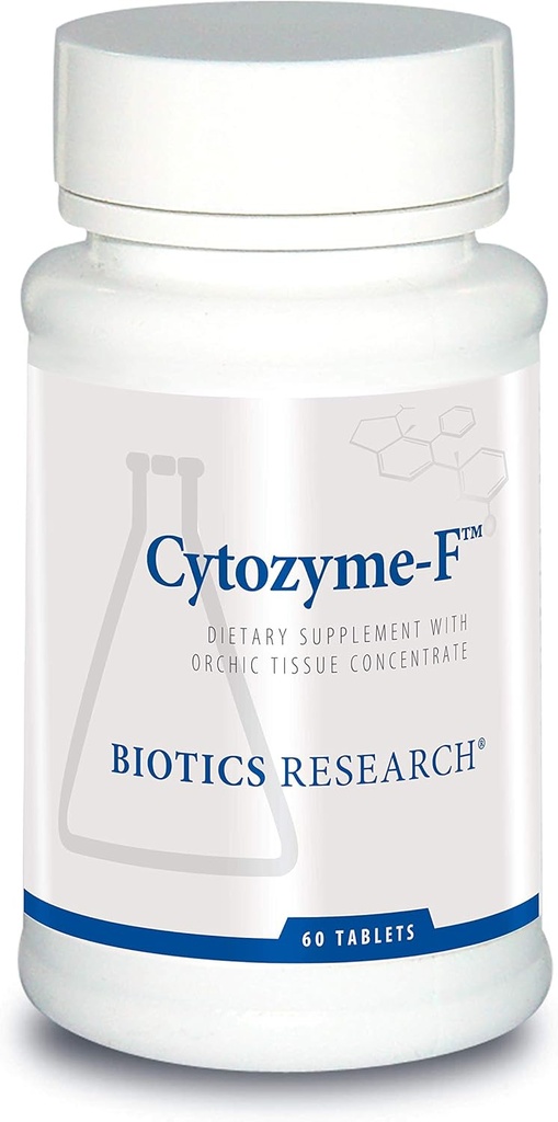 Biotics Research Cytozyme F Kadın Destek Formula, Destekler Endocrine Function, Glandular Health, Women's Health, Potent Antioxy Activity, SOD, Catalase. 60 Tablet