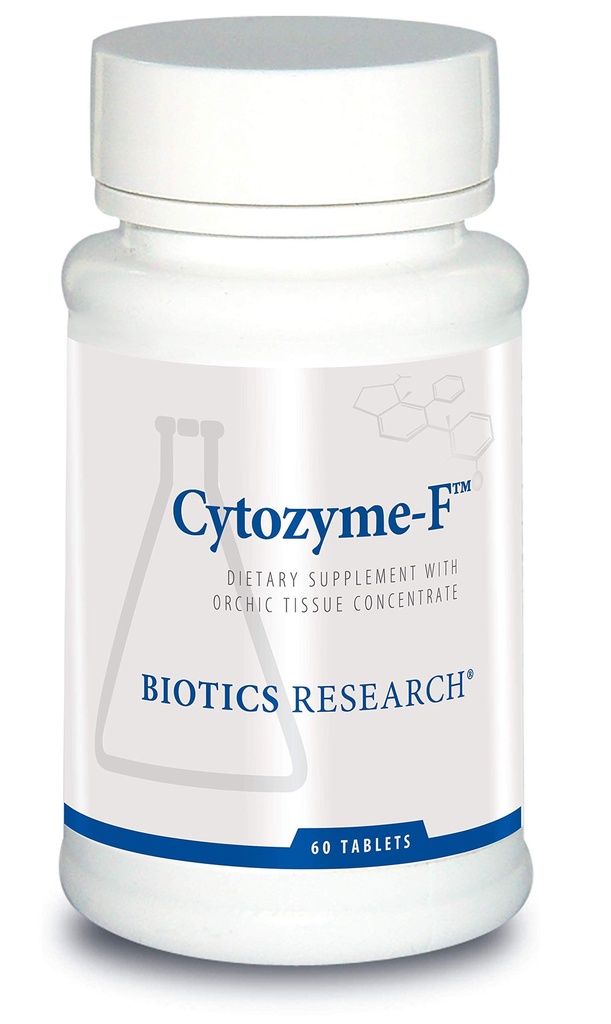Biotics Research Cytozyme F Kadın Destek Formula, Destekler Endocrine Function, Glandular Health, Women's Health, Potent Antioxy Activity, SOD, Catalase. 60 Tablet