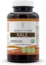 Tribe Kale USDA Organik Capsules'in Sırları | Sertifikalı Organik Vejetaryen Capsules, Herbal Diyeter Supplement | Brassica oleracea VAR.
