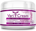 VariCream - Varicose & Örümcek Veins Cream - Tocopherolteri, Butcher's Broom, Witch Hazel - 1 Jar - 2 Oz. - Vegan