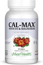 Vitamin D3 (400 IU) ve Magnezyum (750 mg) ile silikon 1000 mg - Kemik, Dişler, Ortak Destek - Erkekler ve Kadınlar için 90 Tablet - 90 Tablet