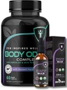 Zenmen Συνολική Wellness Bundle: Συμπληρώματα ODOR του σώματος και σκόρδο