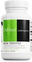 DAVINCI Laboratuvarları Süt Butle - Diyetsel Supplement Liver Detoxification and Function, Kidney Health ve Sağlıklı Digestion* - Milk Thistle ve More - Gluten-Free - 90 Vegetarian Capsules