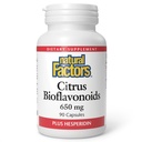Natural Factors - Citrus Bioflavonoids 650mg, Support for The Body's Use of Vitamin C, 90 Capsules